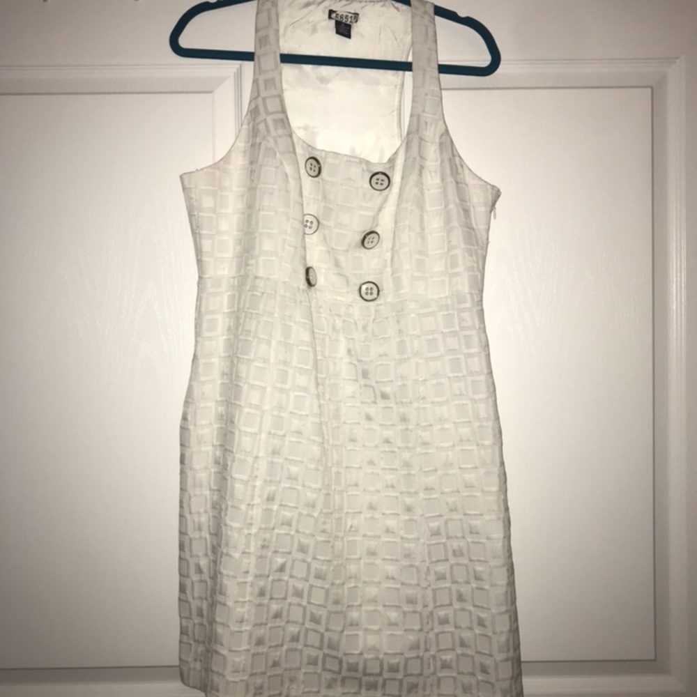 GUC White Racerback Dress